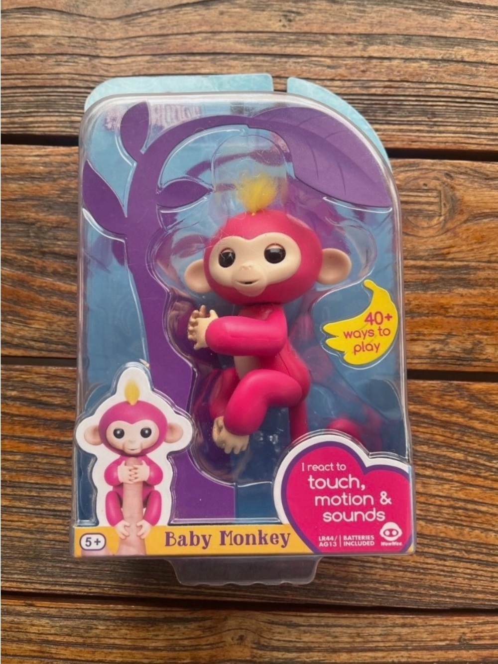 Fingerling Interactive Toy - Pink -Bella
